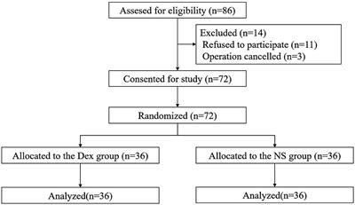 Intranasal Dexmedetomidine for the Treatment of Pre-operative Anxiety and Insomnia: A Prospective, Randomized, Controlled, and Clinical Trial